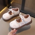 thumbnail image 3 of Owordtank Girls School Uniform Oxfords - Toddler Girl Mary Jane Dress Shoes for Wedding Party, 3 of 8