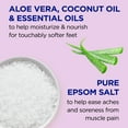 thumbnail image 2 of Dr Teal's Softening Foot Scrub with Pure Epsom Salt, Aloe & Coconut Oil, 6 oz, 2 of 6