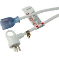 thumbnail image 4 of Cable de extensión Conntek 4,5 m 16/3 blanco con tira brillante, 4 of 5