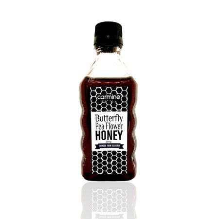 Carmine County Butterfly Pea Flower Flavored Honey 250 g (Pack of 3)