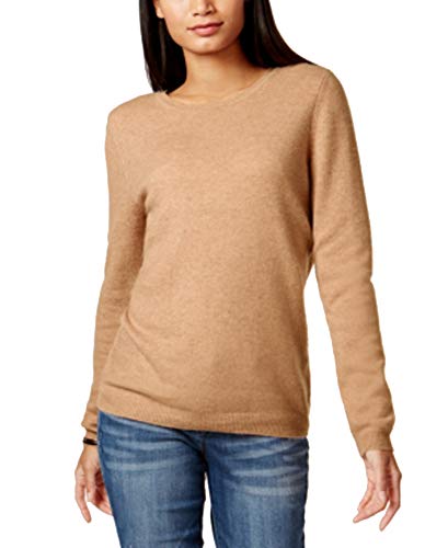Charter Club Charter Club Cashmere Sweater (Heather Camel, M