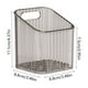 thumbnail image 3 of Organizador de almacenamiento, estante de ducha de pared, estante de baño, plástico transparente, adhesivo para cepillo de dientes, caja colgante, adecuado para baño, cocina, armario, ducha, bolsa de, 3 of 6