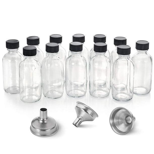 Mini bouteilles d'alcool (48 pièces) - Bouteille en plastique réutilisable  de 25 ml