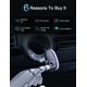 thumbnail image 2 of Receptor auxiliar Bluetooth Arsvita para coche con Bluetooth 5.0, 2 of 7