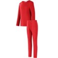 thumbnail image 3 of Arshienr Boys Thermal Underwear Set 2-Piece Base Layer Fleece Lined Long Johns Top Bottom Warm Set for Cold Weather, 3 of 8