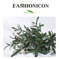 thumbnail image 6 of 2Pcs Artificial Olive Branches for Vases Greenery Stems Fake Plants Green Leaves Fruits, Faux Olive Tree Branch for Vase Fillers Wedding Bouquets Wreath Floral Arrangement Decor, 6 of 6