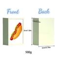 thumbnail image 3 of CYFW 8 Animals Pattern+8 Foods Pattern Seaside Escape Game Blocks Mahjong Sets with 65 Tiles 30mm Flag and Ball Pattern with Handbag for Spring Picnic Party Gift., 3 of 7