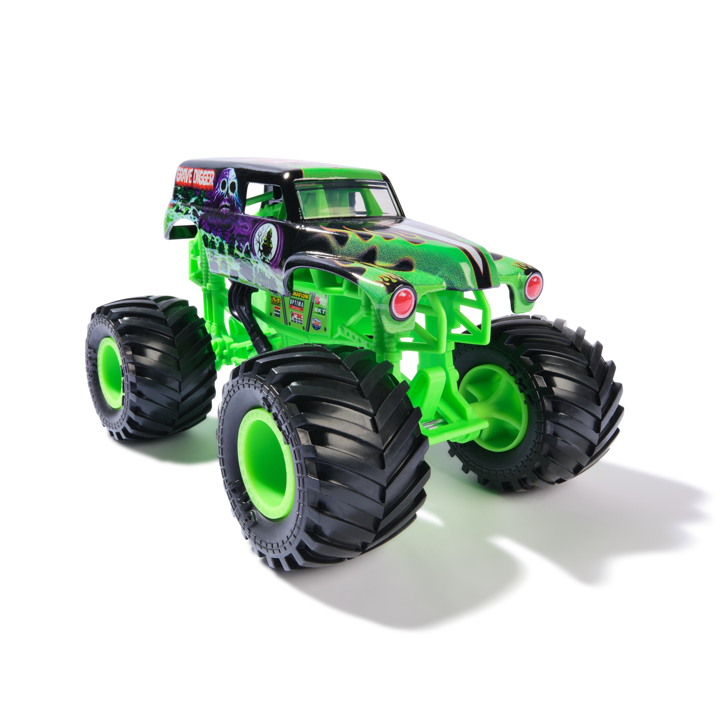 Monster Jam, Official Grave Digger Monster Truck Vehicle in 1:24 Scale