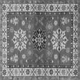 thumbnail image 1 of Ahgly Company Indoor Square Geometric Gray Traditional Area Rugs, 8' Square, 1 of 1