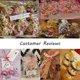 thumbnail image 4 of 100 bolsas de organza con estampado de corazones de 2,7 x 3,5 pulgadas, bolsas para joyas, bolsas de organza con cordón, bolsas de regalo para bodas, bolsas de caramelos, 4 of 5