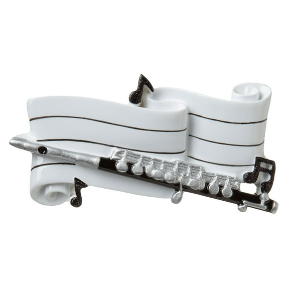 FLUTE Personalized Christmas Tree Ornament DO-IT-YOURSELF