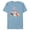 Ocean Blue, variant on Princess Sparkle Squad Christmas Holiday Castle - Short Sleeve Blended T-Shirt for Adults - Customized-Purple