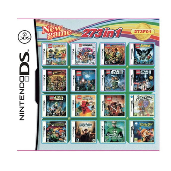 Hosport Game Collection Cards for NDS 3DS DSI DS, 266 Count