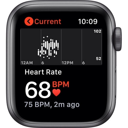 Apple Watch SE (GPS, 40mm) - Space Gray Aluminum Case with Black