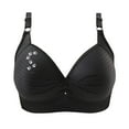 thumbnail image 3 of LSLJS Womens Wireless Bras Plus Size Push up Bras Comfy Solid Color Dog Paw Printed No Underwire Lingerie, Gifts for Women, 3 of 3