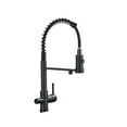 thumbnail image 1 of Kitchen Water Filter Faucet Dual Spout Pure Drinking Water Mixer Tap,Rotation Water Purification Feature Taps Kitchen Crane ,Easy to Install, 1 of 7