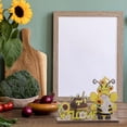 thumbnail image 5 of Z52LingLing Decoration Yellow Bee Gnome Figurine A – 5.11" Whimsical Garden Dwarf Ornament for Shelf, Desk & Home Decor, 5 of 9