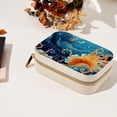 thumbnail image 7 of Sea Slug Velvet Portable Jewelry Organizer with Removable Compartment - Necklace Holder and Gift Box, 7 of 7