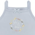thumbnail image 2 of Gerber Baby Girl Sleeveless Onesies, 4-Pack, Sizes 0/3 Months - 24 Months, 2 of 9