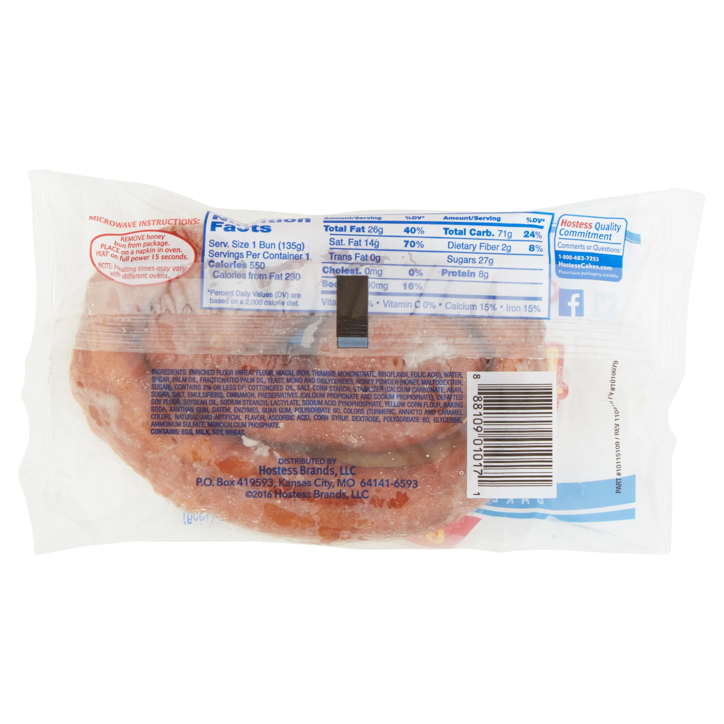 36 Honey Bun Food Label - Understandingluan