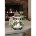thumbnail image 7 of Christmas Tiered Tray Decoration, Winter Wooden Table Sign, Wooden Christmas Decorations For Winter Rustic Party, 7 of 7