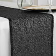 thumbnail image 2 of Efavormart Black Sequin Premium Table Runners For Weddings Birthday Parties Banquets Decor Fit Rectangle and Round Table 108x12", 2 of 9