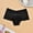 Black, variant on Padded Underwear Women's Large Size High Waist Briefs Breathable Thin Thong Lace Breathable Seamless Underwear Underwear Women Panties Black XXL