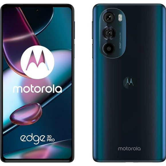 Refurbished - Motorola Edge 2022 8GB RAM & 256GB ROM 6.6-inch Unlocked Smartphone (XT2205-3) – Charcoal Gray