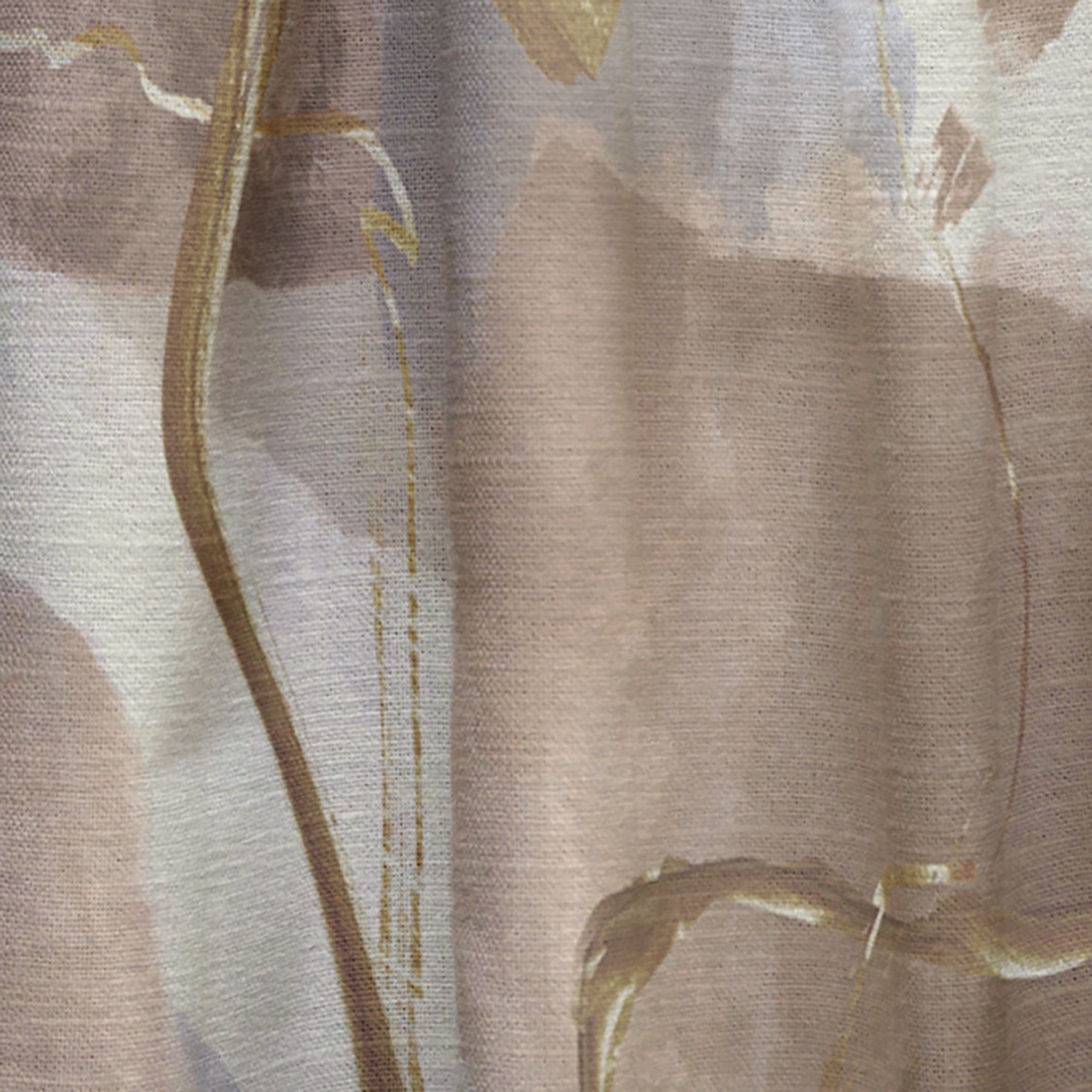 Designart 'Abstract Gold Glam Squares V' Glam Curtain Panel