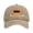 Khaki, variant on Germany National Flag Printed Vintage Washed Baseball Cap Adjustable Classic Low Profile Cotton Sun Hat Peaked Caps for Men Women
