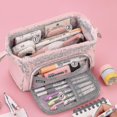 thumbnail image 2 of Grande Capacité Trousse Trousse Trousse de Papeterie Trousse, 2 of 5