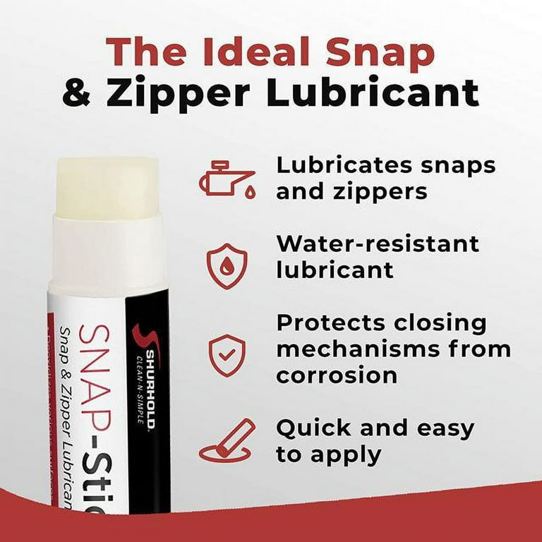 Shurhold Snap Stick Lubricant – Snap & Zipper Lubricant For Marine, RV,  Canvas, And Outdoor Gear