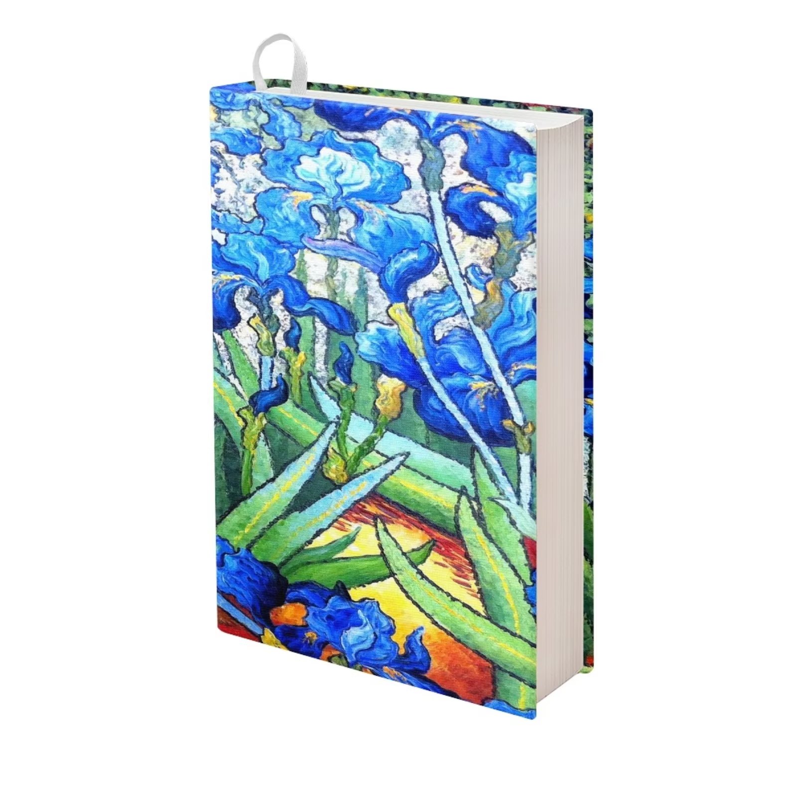 Renewold Vincent Van Gogh Flower Book Covers for Ribbon Bookmarks