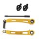 thumbnail image 2 of Eigraketly Pinza de freno para bicicleta en V, accesorios para ciclismo, accesorios modificados, aleación de aluminio, Kit de frenado de brazo largo, Ciclismo Dorado Eigraketly OD023869-04, 2 of 6