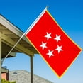thumbnail image 3 of Cayyon General Of The Army Flag 3x5Feet Military Banner with 2 Brass Grommets, 3 of 4
