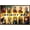 Bronze Framed Version, variant on Marvel Cinematic Universe - Avengers - Infinity War - Group Wall Poster, 22.375" x 34", Framed