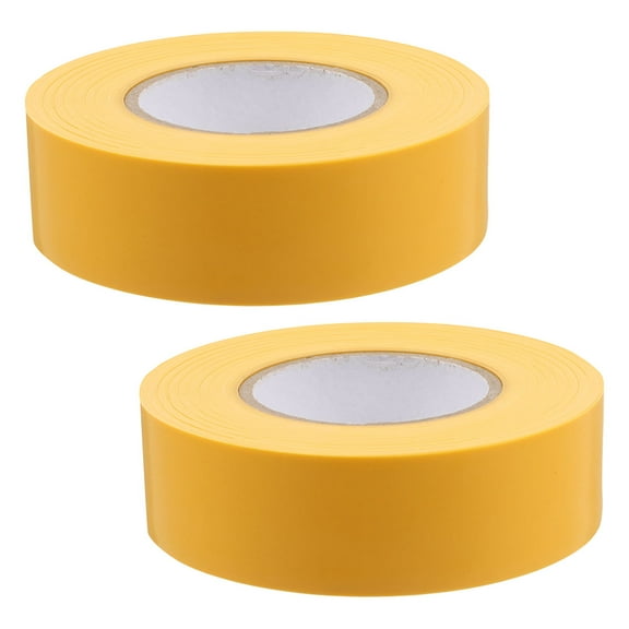 Raindrops Yellow PVC Non-Adhesive Tape for Marking and Decoration, 2 Pieces, and Easy to Use