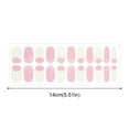 Nail Care Sticker Waterproof Nail Polish Adhesive Valentine's Day Nail