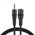 thumbnail image 6 of 2.5mm Extension Cable (15 Feet) - Male to Female Adapter Extender Stereo Audio Sub Mini Subminiature Jack Adapter Wire Cord Plug Connector for Headset Headphone Microphone, 6 of 6