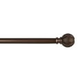 thumbnail image 3 of Exclusive Home Acanthus 1" Window Curtain Rod and Finial Set, Adjustable 66"-120", Oil Rubbed Bronze, 3 of 8