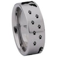 thumbnail image 3 of Wolf and Cub Tungsten Carbide Ring, 3 of 9