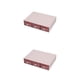 thumbnail image 2 of Caja de almacenamiento de plástico Matsuzay 3 Cajones Rosa 3 Cajones, 2 of 6