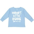 thumbnail image 3 of Inktastic Mama's Little Dude with Arrow Boys Long Sleeve Toddler T-Shirt, 3 of 5