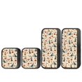 thumbnail image 2 of FUIALDOLG Oil-proof Decorative Microwave Dishwasher Door Cloth Protector with Protective Refrigerator Door Handle Cover for Kitchen, Halloween Witch Pumpkin, 2 of 7