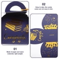 thumbnail image 5 of KAKOWELY 50 cajas para birretes de graduación, cajas de dulces con borlas, cajas de golosinas para fiestas de graduación, 5 of 5
