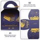 thumbnail image 5 of KAKOWELY 50 cajas para birretes de graduación, cajas de dulces con borlas, cajas de golosinas para fiestas de graduación, 5 of 5