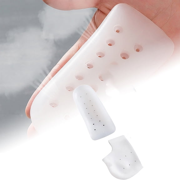 1 Piece Silicone Height Increase Insole Ergonomic Arch Support Anti Foot Pad for Daily Walking Sports Shoe Use