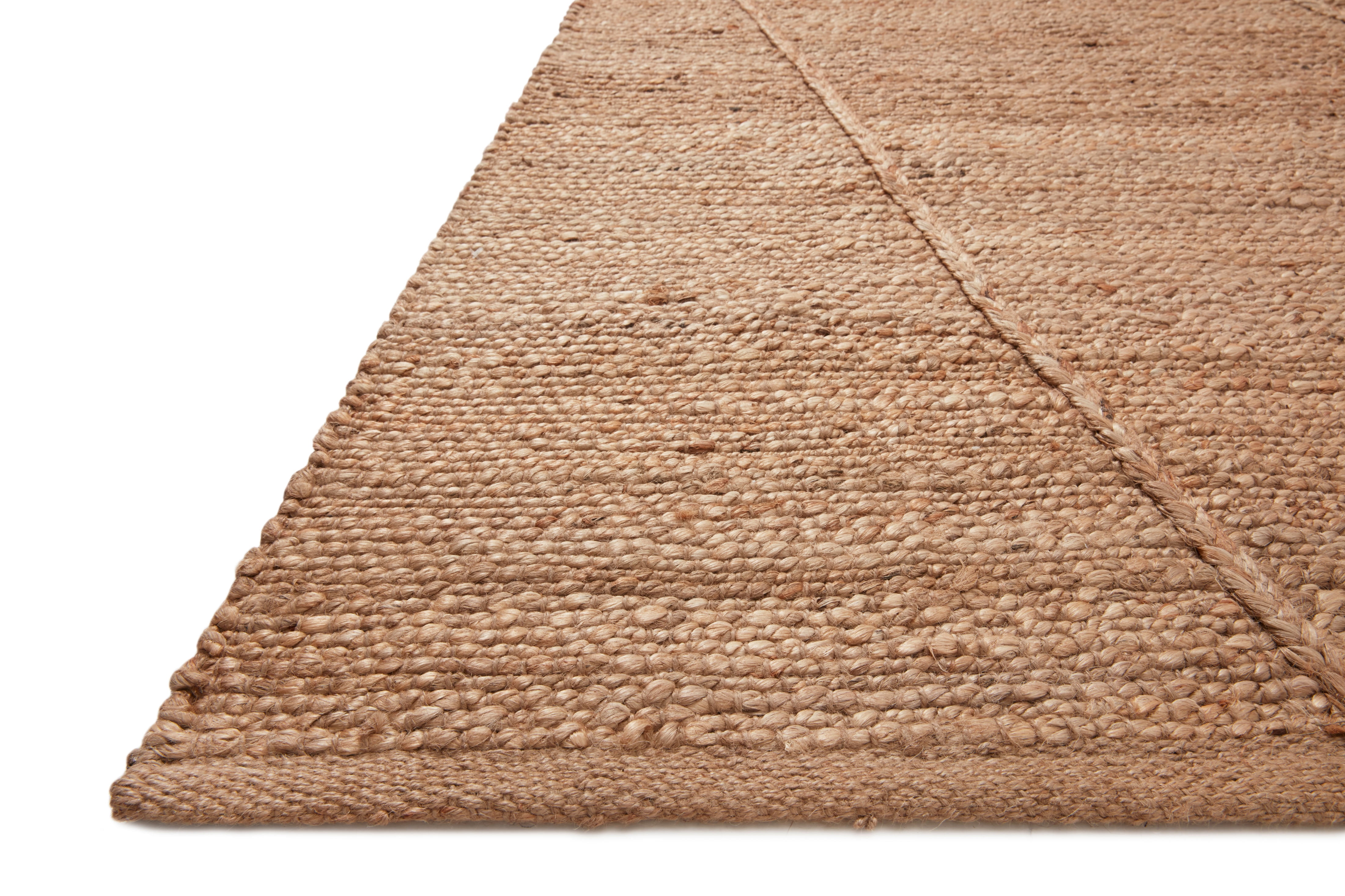 Loloi Bodhi Collection BOD-05 Natural / Natural, Geometric Area Rug 2'-6" x 7'-6"