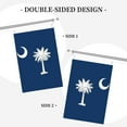 thumbnail image 2 of House Flag South Carolina Flag Pattern Garden Flag Decorative House Yard Double Sided Flag For Decoration (2x3ft), 2 of 7