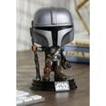 thumbnail image 5 of Star Wars: The Mandalorian - The Mandalorian With Darksaber 10cm1 Gift For Fans, 5 of 5